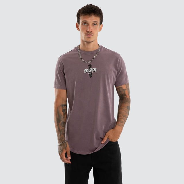 Arcane Dual Curved Tee Pigment Flint