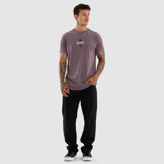 Arcane Dual Curved Tee Pigment Flint