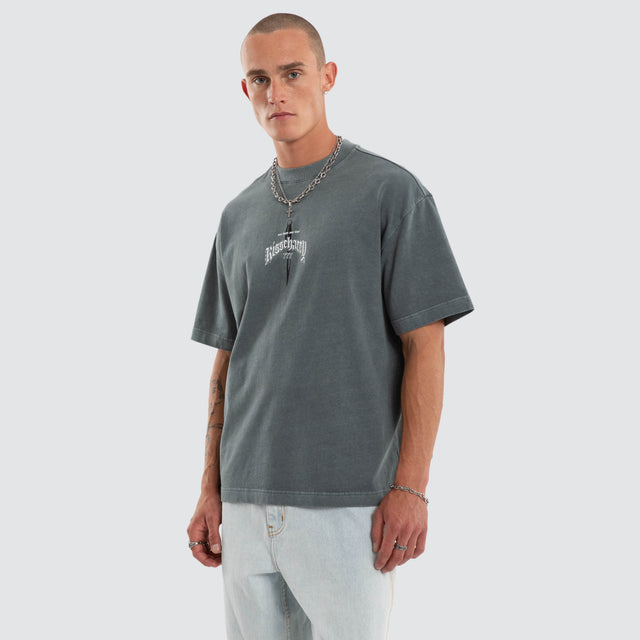 Bowie Street Tee Dark Slate