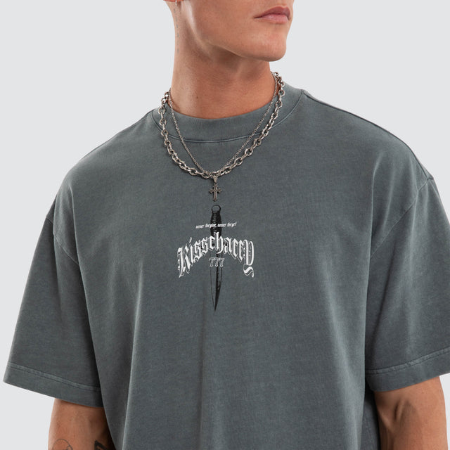 Bowie Street Tee Dark Slate