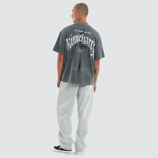 Bowie Street Tee Dark Slate