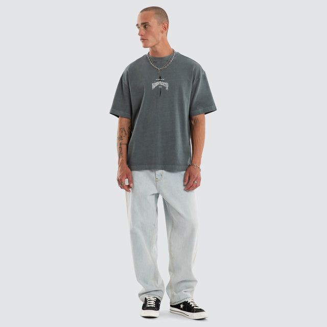 Bowie Street Tee Dark Slate