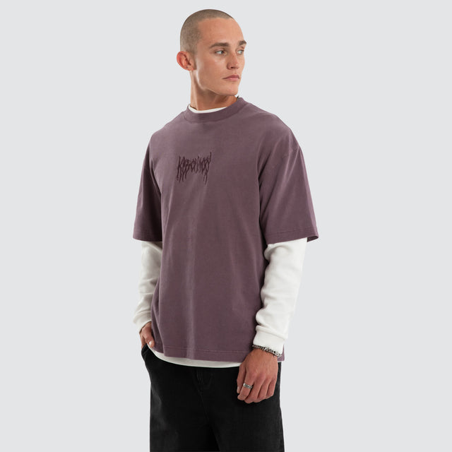 Gladius Street Tee Pigment Flint