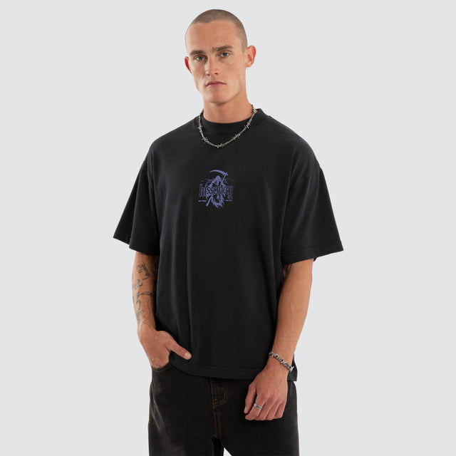 Grim Street Tee Pigment Anthracite