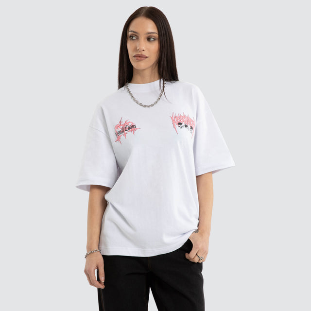 Wolf Street Tee Optical White