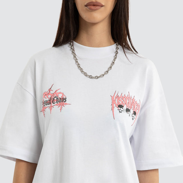 Wolf Street Tee Optical White
