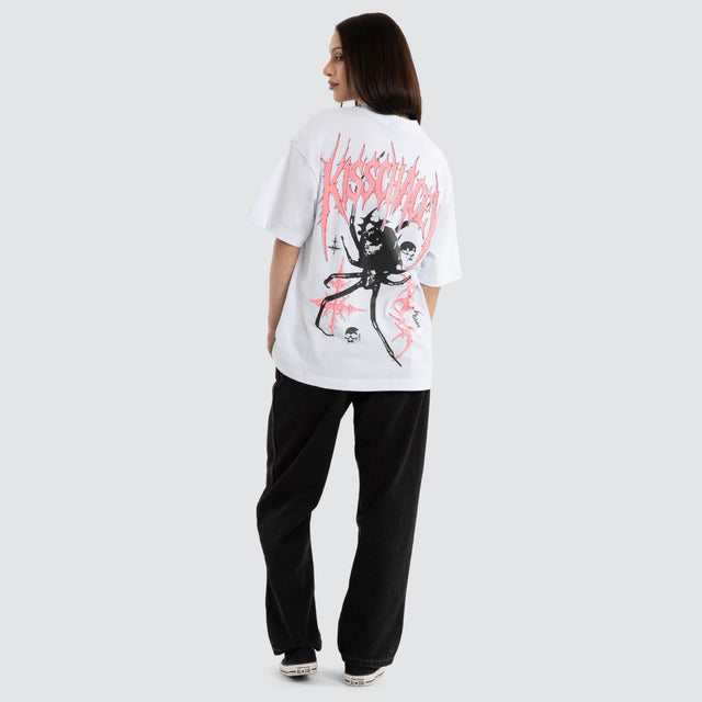Wolf Street Tee Optical White