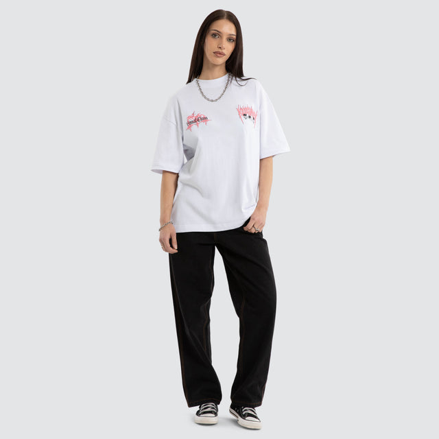 Wolf Street Tee Optical White
