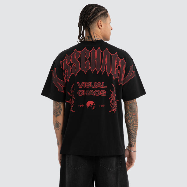 Barrier Street Tee Jet Black
