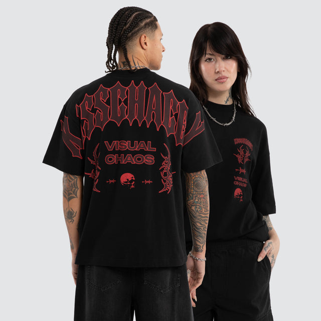 Barrier Street Tee Jet Black