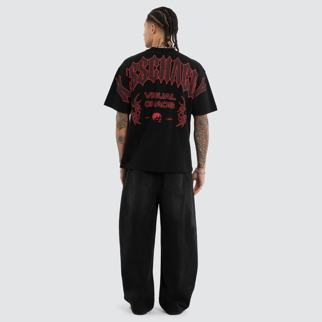 Barrier Street Tee Jet Black