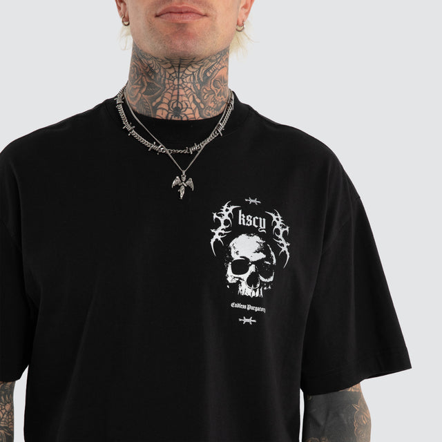 Everlasting Street Tee Jet Black