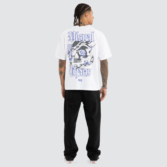 Anaconda Street Tee Optical White