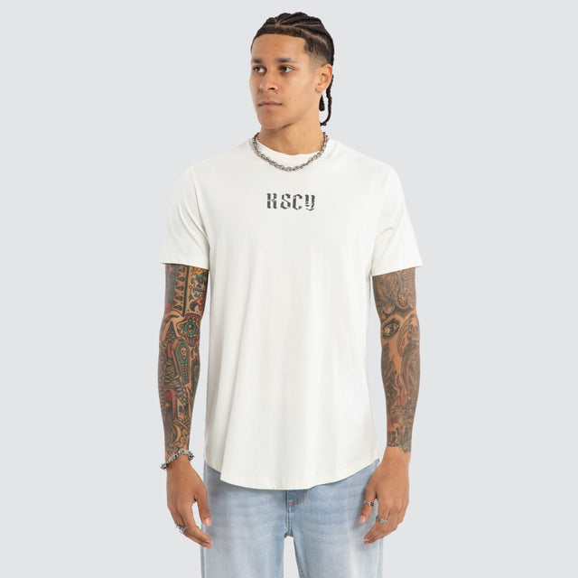 Citadel Dual Curve Tee Lily White