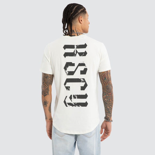 Citadel Dual Curve Tee Lily White