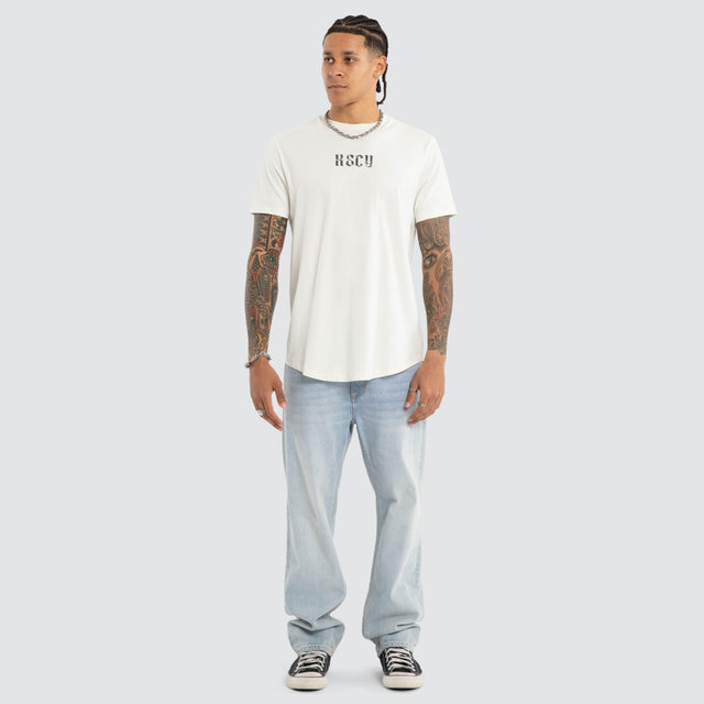 Citadel Dual Curve Tee Lily White