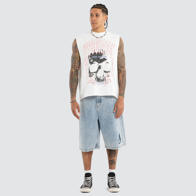 Darkness Mechanic Muscle Natural White