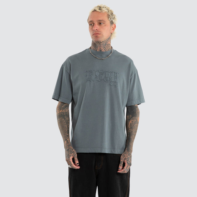 Oblivion Street Tee Pigment Stormy Weather