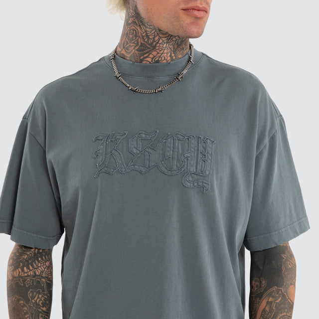 Oblivion Street Tee Pigment Stormy Weather