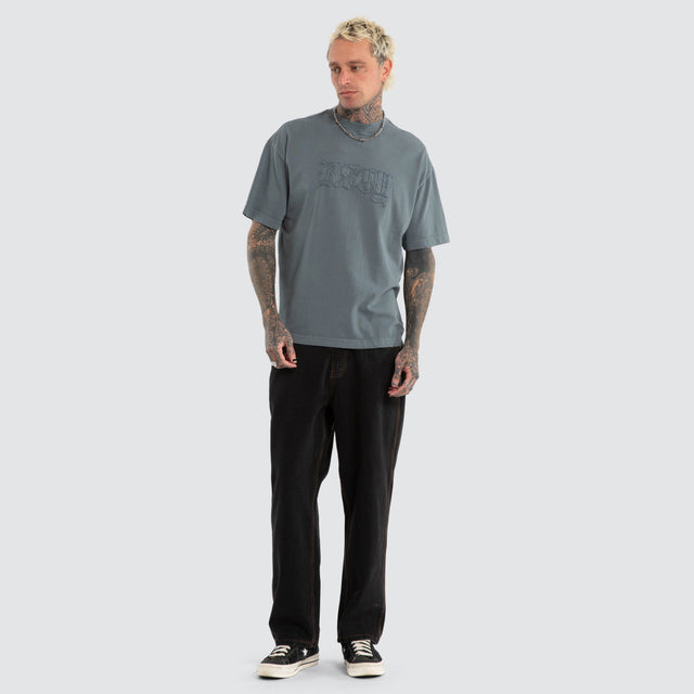 Oblivion Street Tee Pigment Stormy Weather