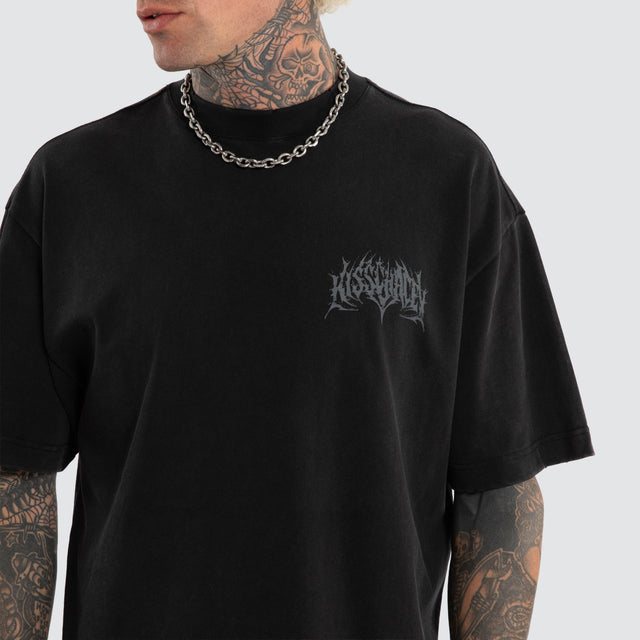 Exosystem Street Tee Mineral Black