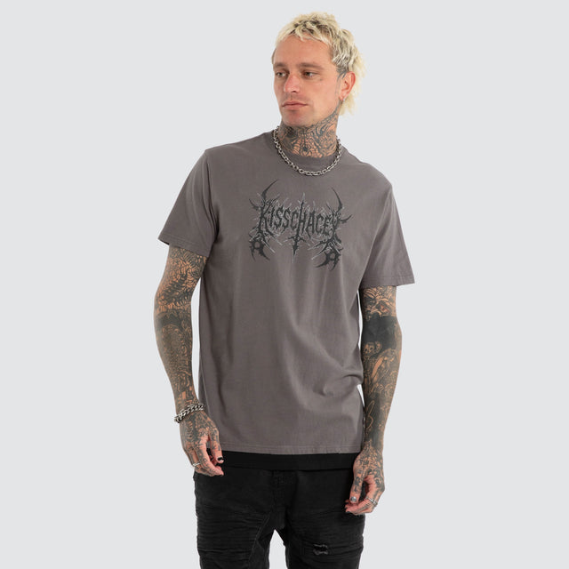 Ravaged Standard Tee Charcoal