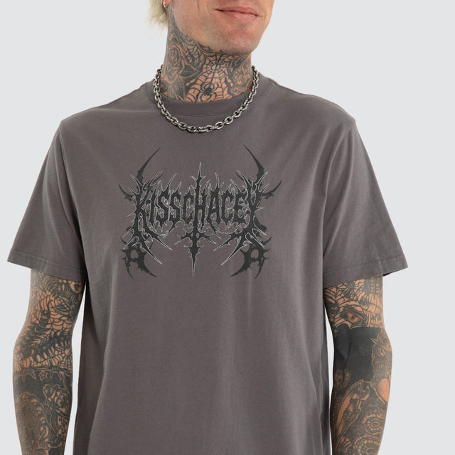 Ravaged Standard Tee Charcoal