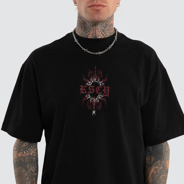 Luke Walker Code Street Tee Jet Black