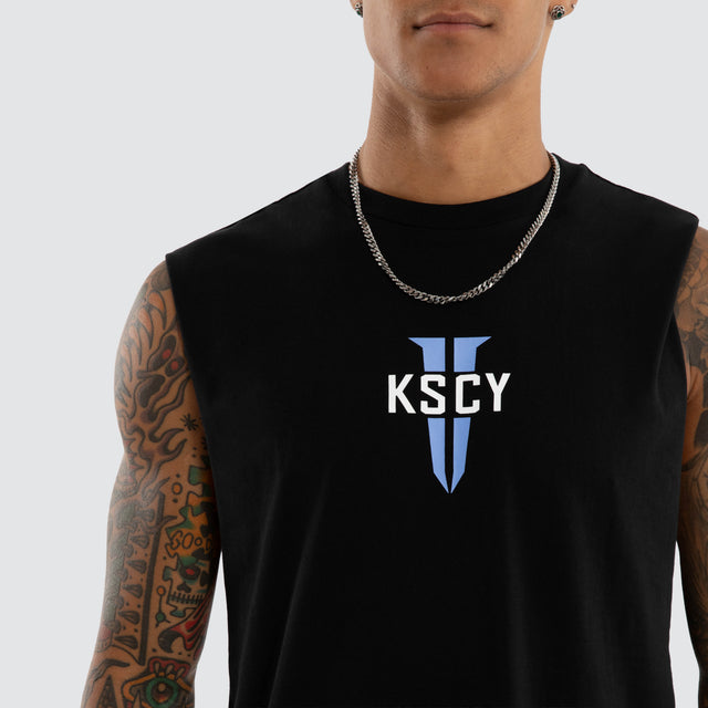 Rebellious Dual Curved Muscle Jet Black