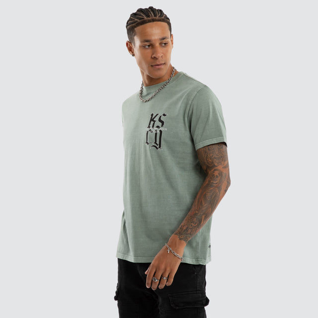 Beckons Standard Tee Pigment Slate Grey