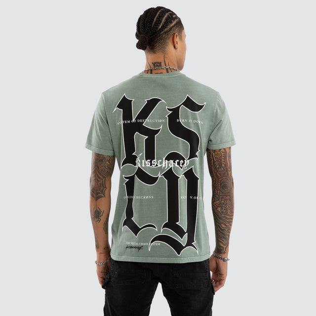 Beckons Standard Tee Pigment Slate Grey