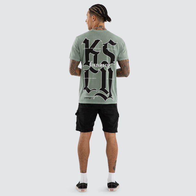 Beckons Standard Tee Pigment Slate Grey