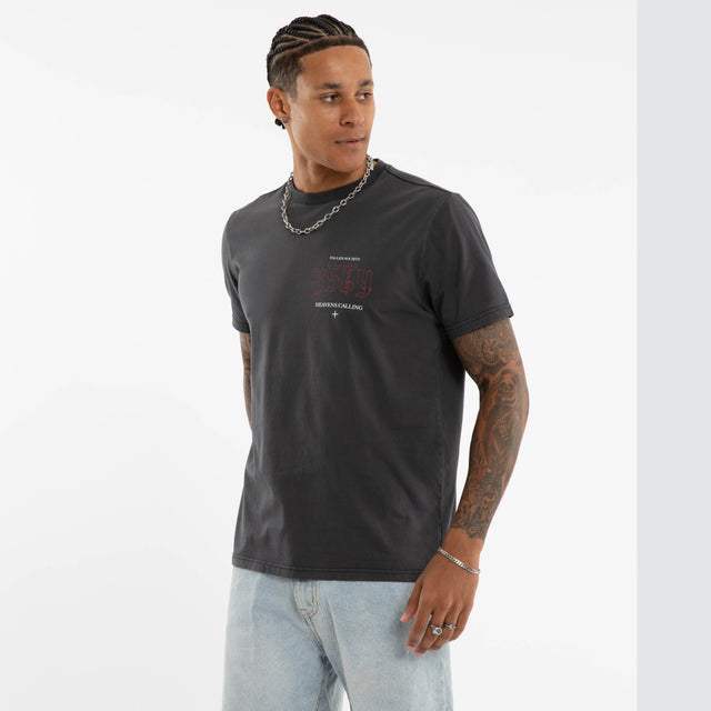 Heavens Standard Tee Pigment Black
