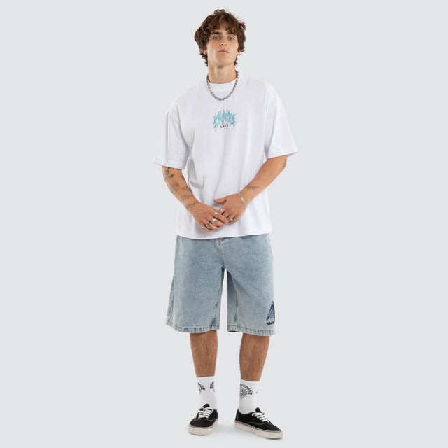 Purge Street Tee Optical White