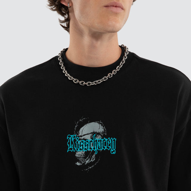 Venting Street Tee Anthracite Black