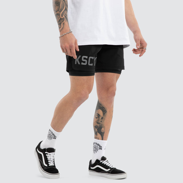 Hybrid 2.0 Sport Short Jet Black