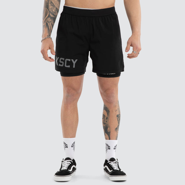 Hybrid 2.0 Sport Short Jet Black