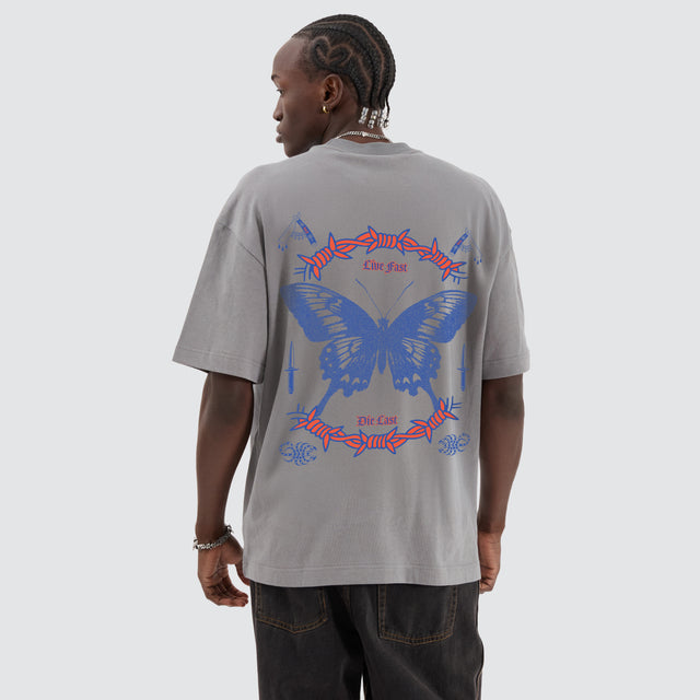 Gust Street Tee Steel Grey