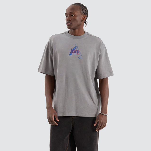Gust Street Tee Steel Grey