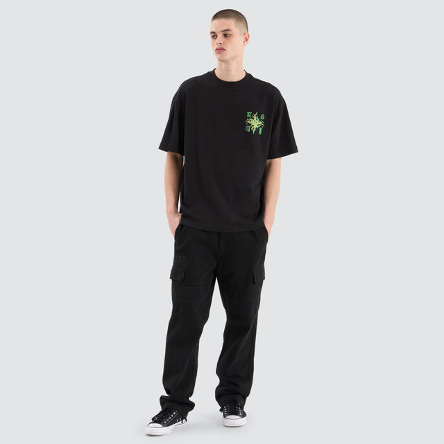 Thorn Street Tee Jet Black