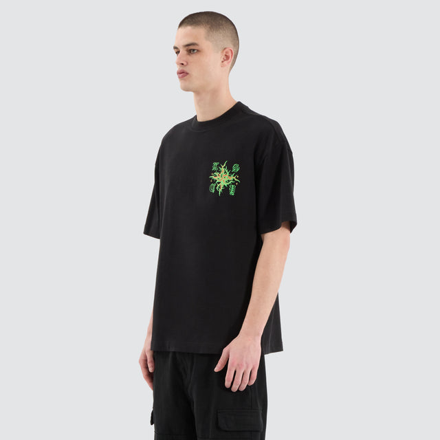 Thorn Street Tee Jet Black
