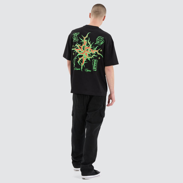 Thorn Street Tee Jet Black