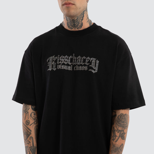 Scripture Street Tee Jet Black