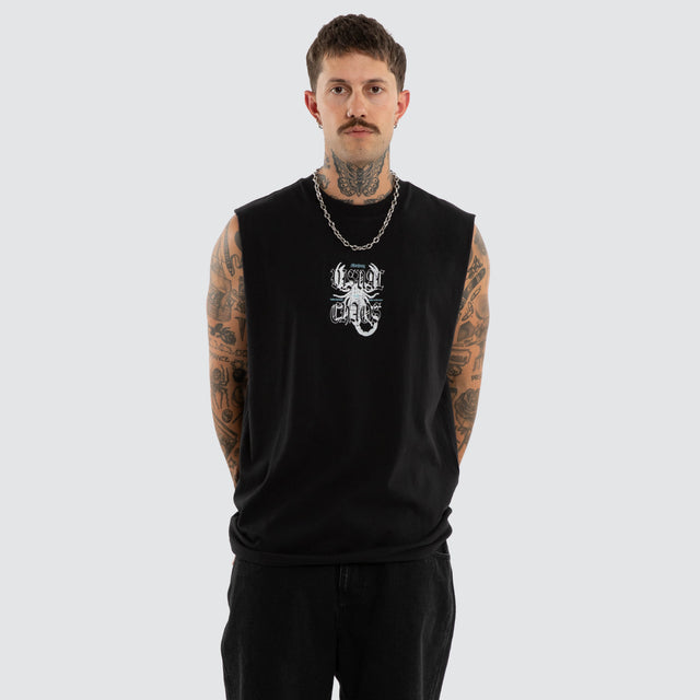 Scorpio Relaxed Muscle Jet Black