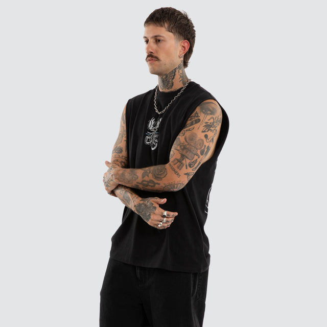 Scorpio Relaxed Muscle Jet Black