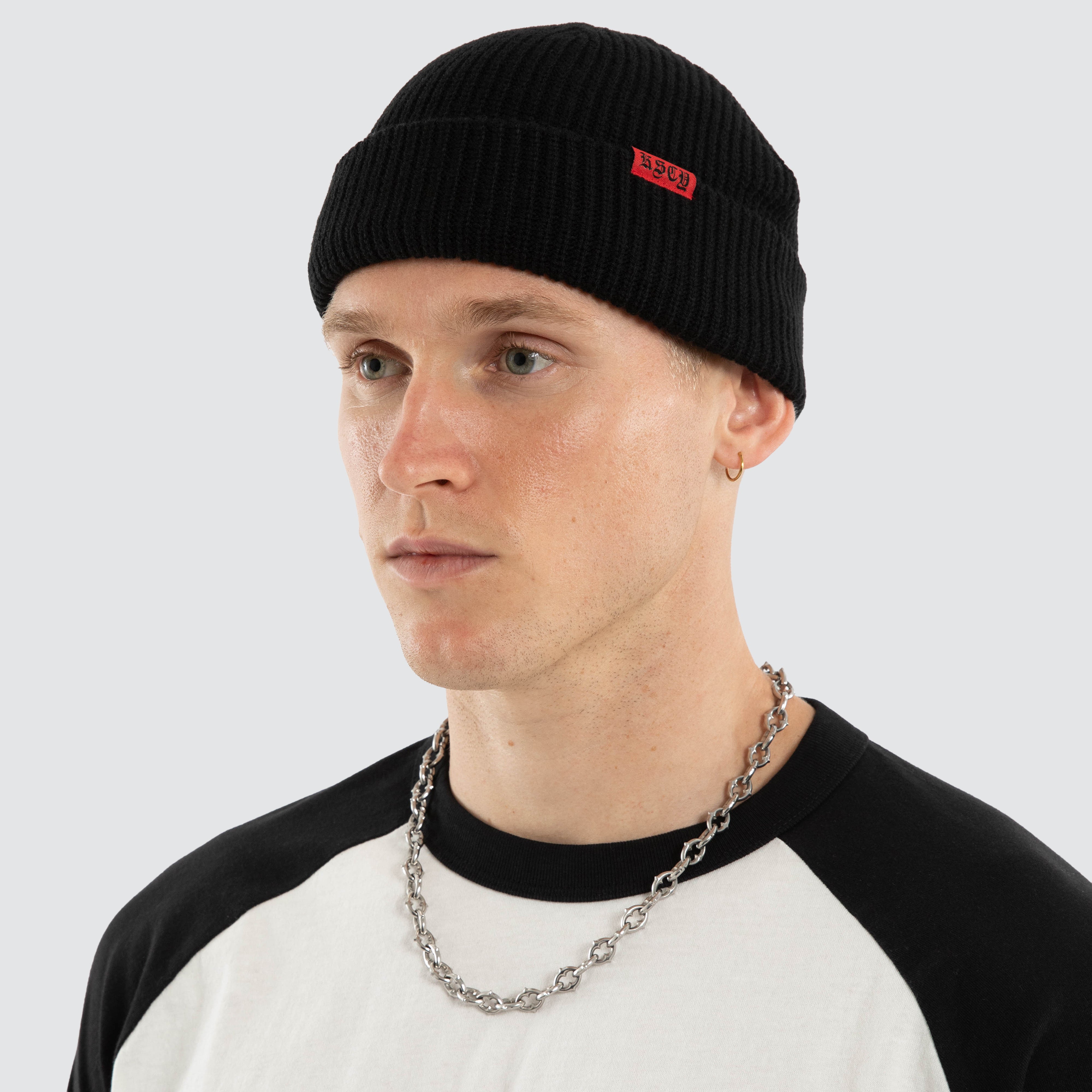 J*B様 SKYLRK BEANIE - CAVE KSCY Record Beanie in Black | Neverland Store