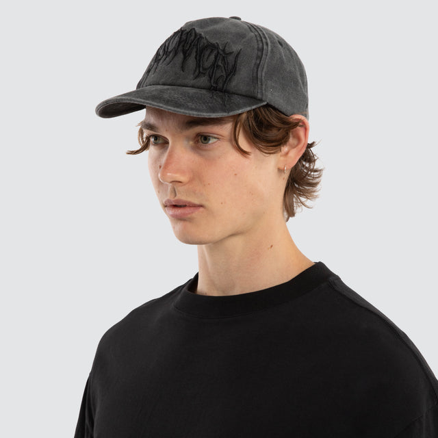 Arch Cap Washed Black