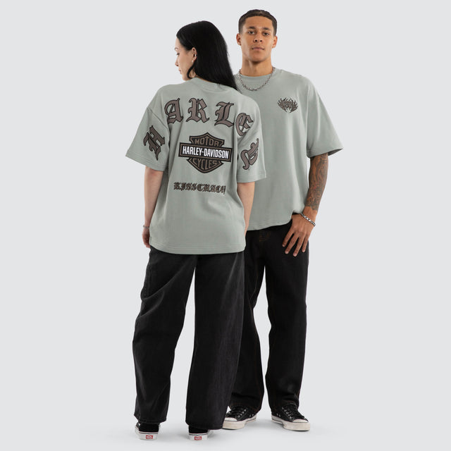 Outlaw Loopback Street Tee Limestone