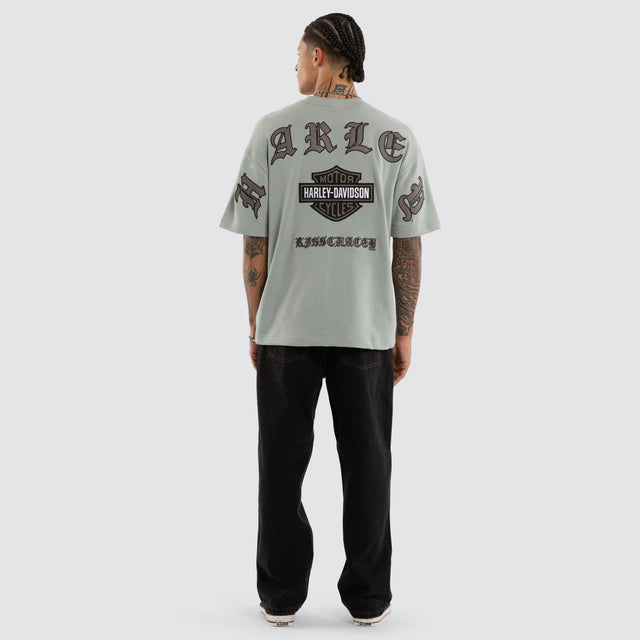 Outlaw Loopback Street Tee Limestone