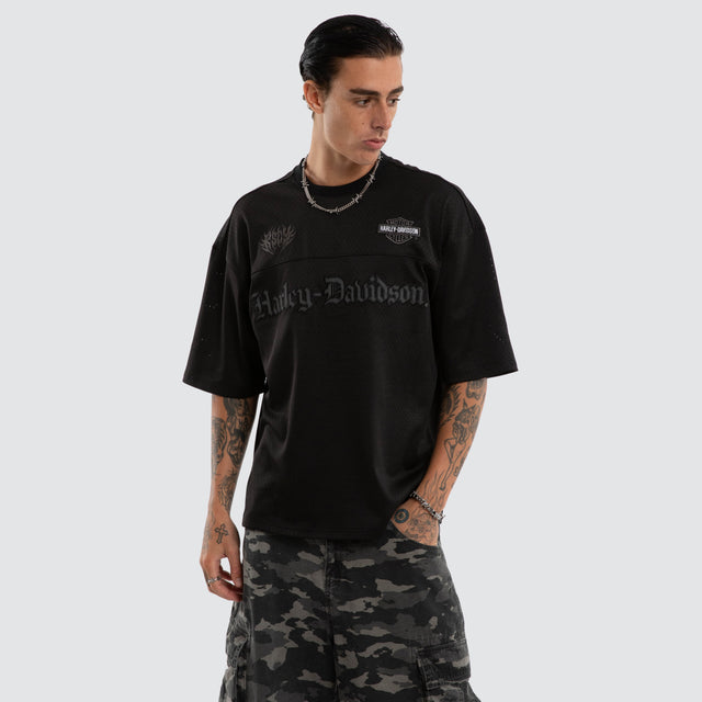 Soultrack Football Jersey Jet Black
